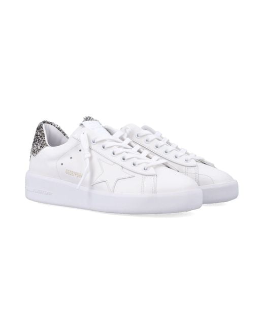 Golden Goose Deluxe Brand White Lace-Up Low-Top Casual Shoes