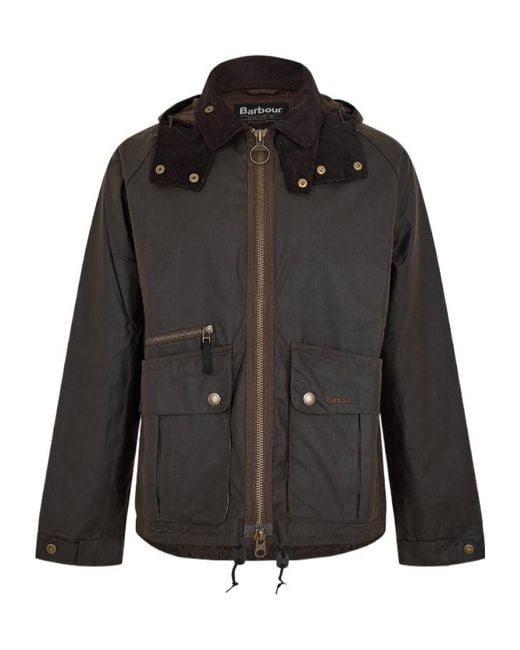 Barbour Black Long-Sleeved Casual Jacket for men