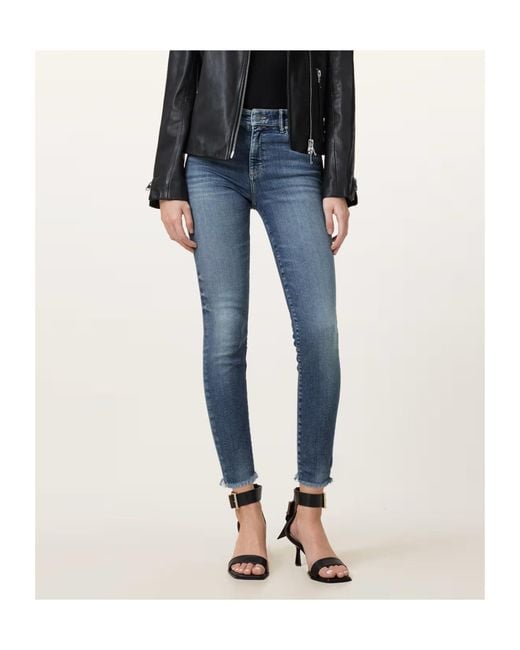 AllSaints Blue Miller Jeans