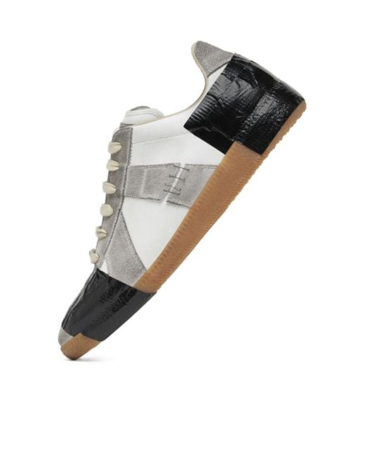 Maison Margiela Multicolor Vintage Effect Sports Shoes for men