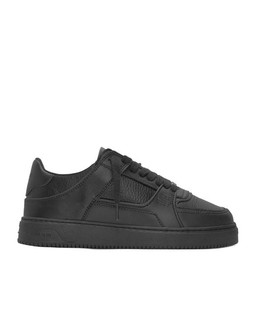 Represent Black Solid Color Sneakers for men