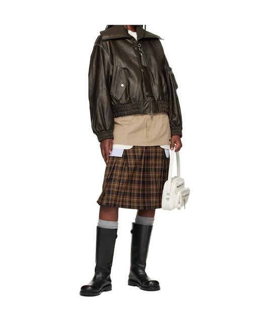 ANDERSSON BELL Multicolor Ma-1 Faux Leather Bomber Jacket for men