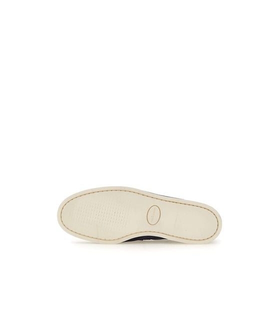 Kiton Blue Diamond Cut Vamp Loafers for men