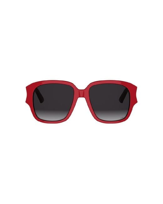 Dior White Full Frame Sunglasses
