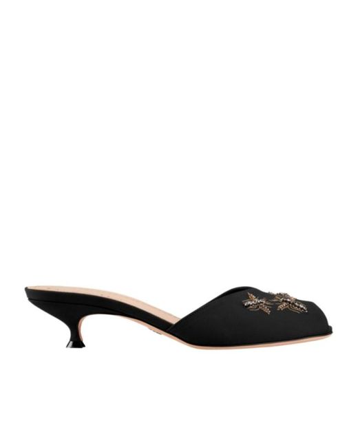 Dior Black D-Dream Heeled Slide