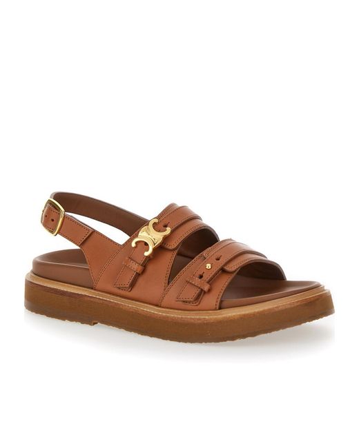 Céline Brown Tippi Triomphe Sandal