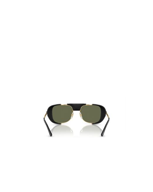 Persol Green Pilot-Frame Sunglasses for men