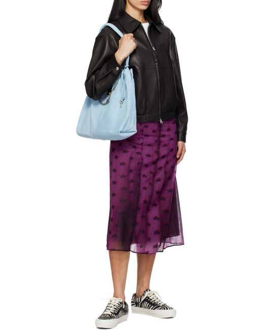 Marc Jacobs Blue The Cristina Suede Tote