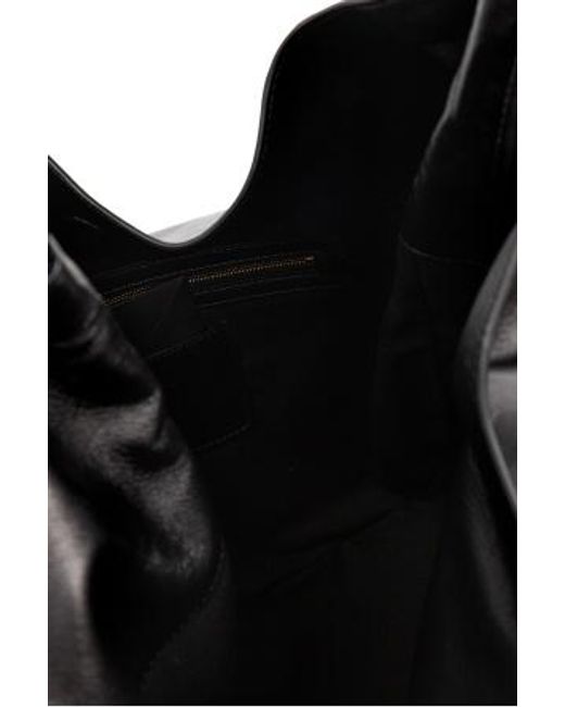 Moschino Black Logo Lettering Top Handle Bag