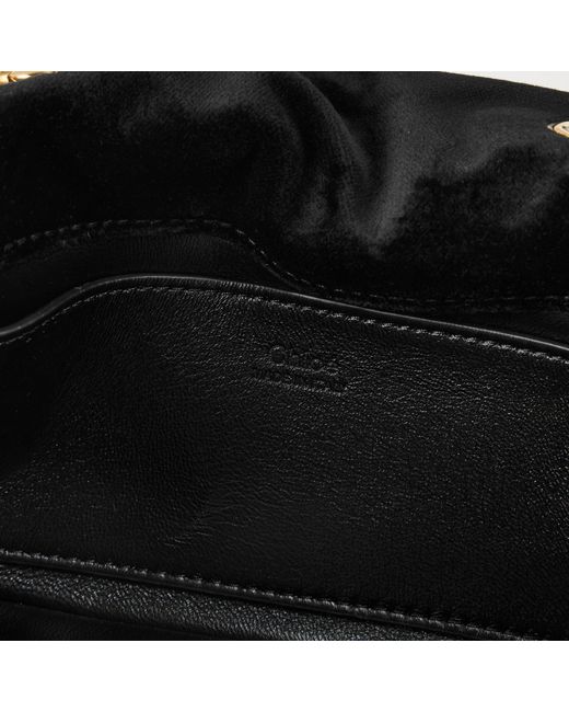 Chloé Black Quilted Shoulder Bag