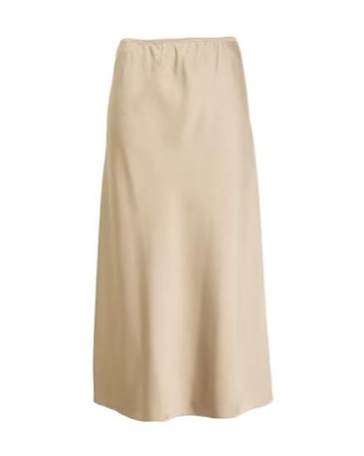 MAX&Co. Natural Midi Skirts
