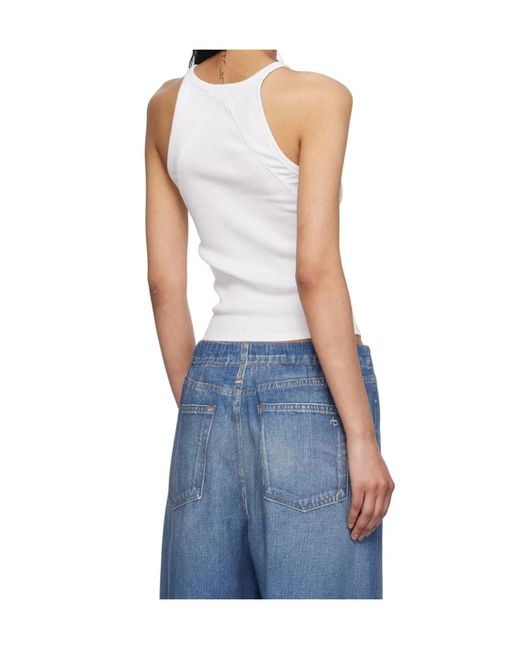 Rag & Bone Blue Round-Neck Vest
