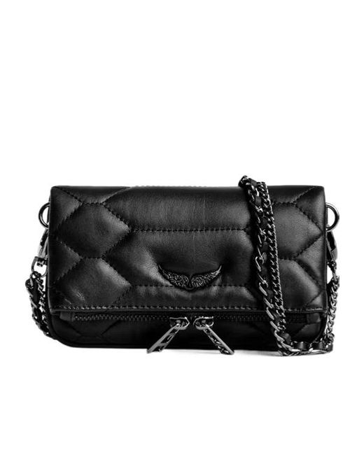 Zadig & Voltaire Black Rock Nano Xl Shoulder Bag