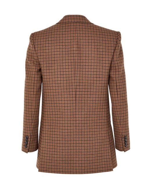 Chloé Brown Double Breasted Jacket