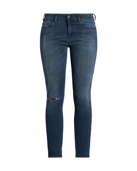 DIESEL Blue Dark Slim-Fit Jeans