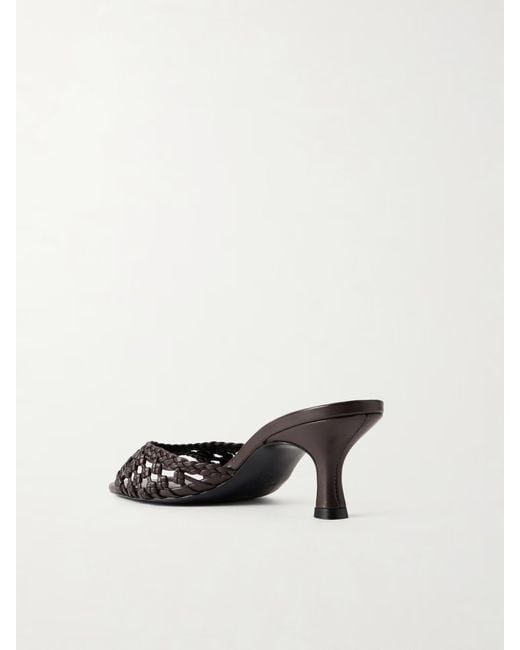 Staud Black Brigitte High-Heeled Sandals