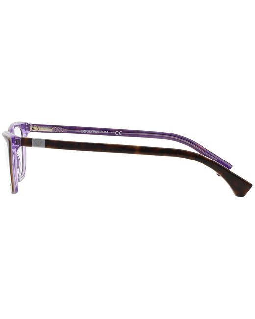 Emporio Armani White Logo Flat Mirror