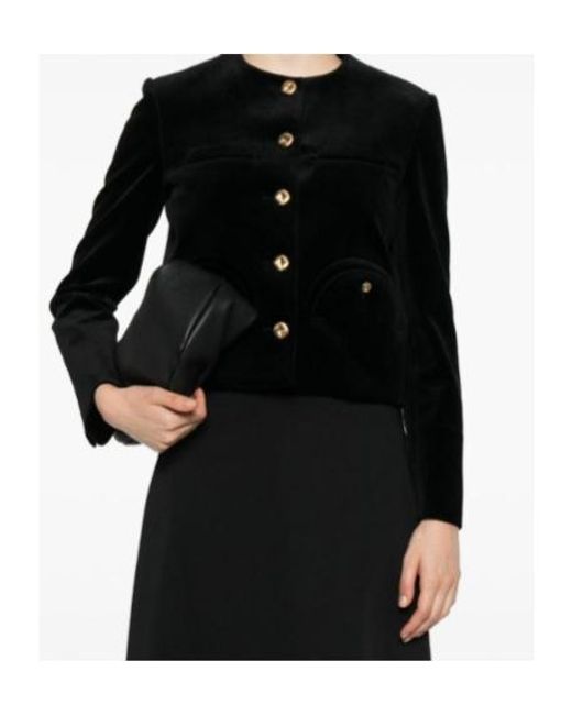 Blazé Milano Black Blazé Milano Jealousy Shamo Cropped Blazer