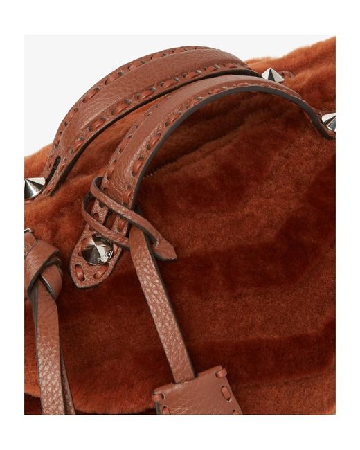 Fendi Brown By The Way Selleria Medium Tote Bag