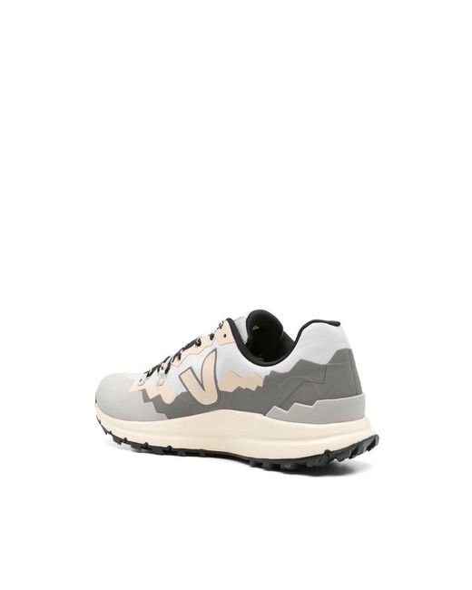 Veja White Fitz Roy Lace-Up Sports Shoes for men