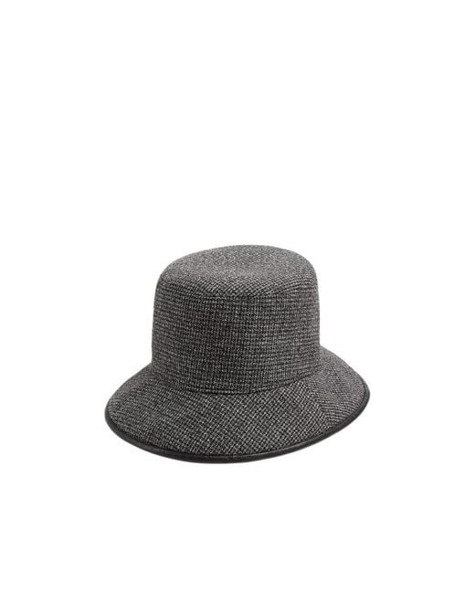Gucci Gray Reversible Bucket Hat for men