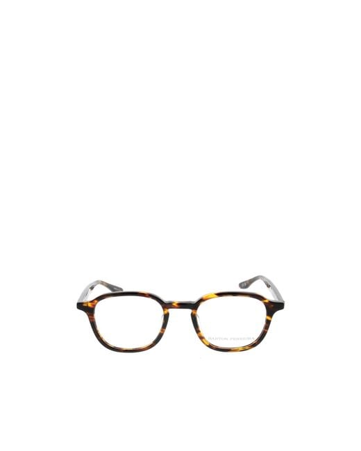 Barton Perreira White Full-Rimmed Plano Lenses for men