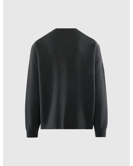 Loewe Black Anagram Pocket Sweater for men
