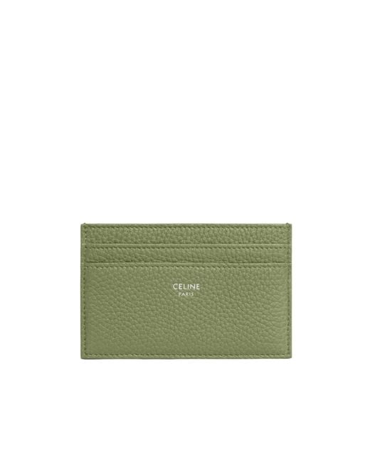 Céline Green Card Holder for men