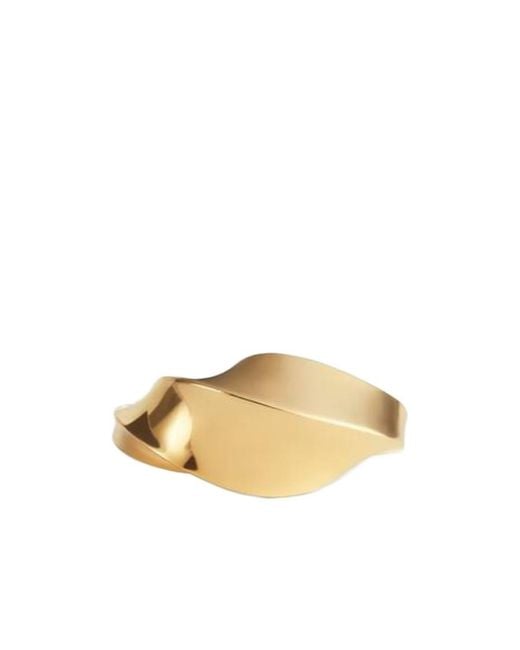 Bottega Veneta Natural Twist Ring