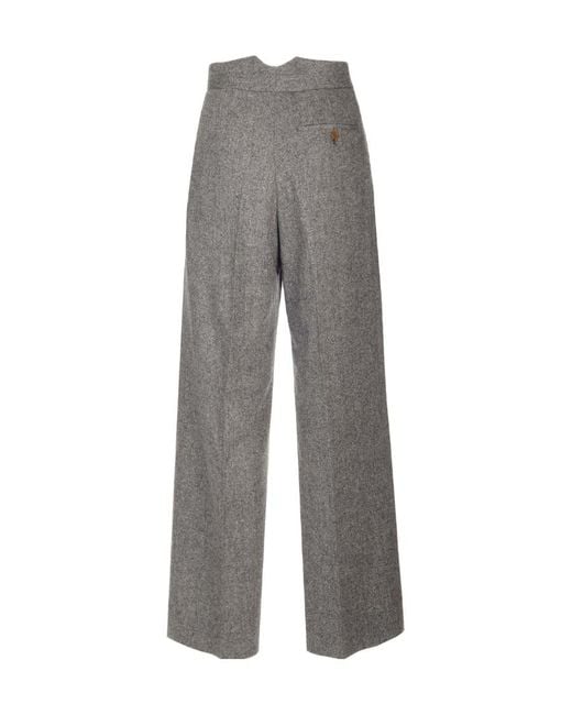 Vivienne Westwood Gray Tailored Lauren Trousers