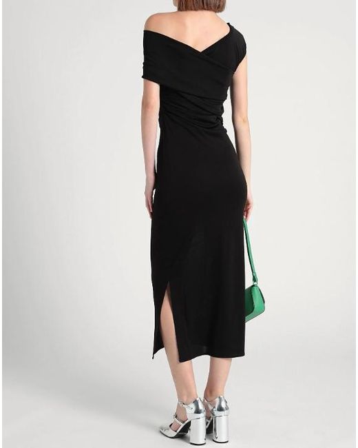 MAX&Co. Black Midi Dresses