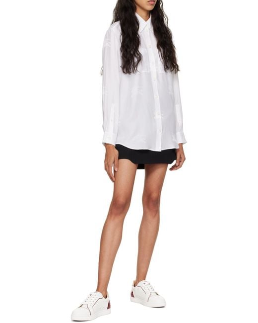 Christian Louboutin White Fun Vieira Low-Top Sneakers