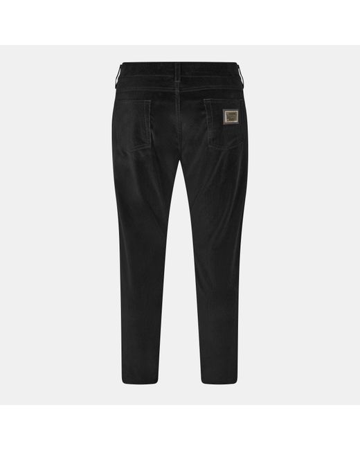 Dolce & Gabbana Black Slim-Fit Jeans for men