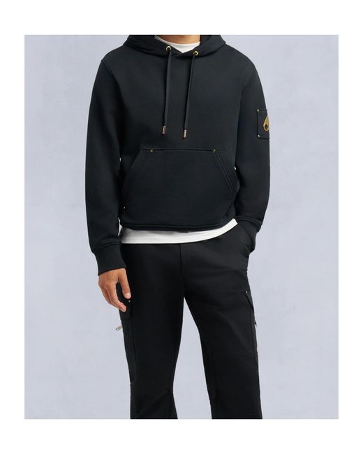 Moose Knuckles Blue Long-Sleeved Sweatshirt for men