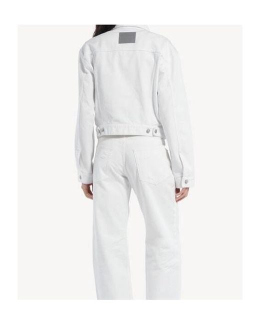 Balenciaga White Wings Classic Boxy Jacket