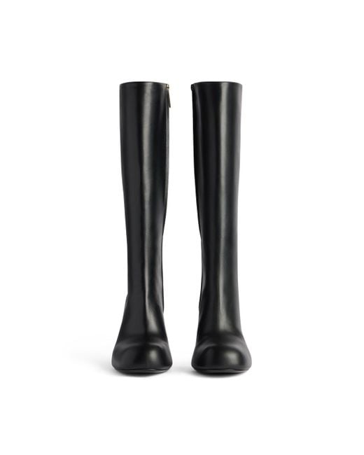 Balenciaga Black Leather Boots