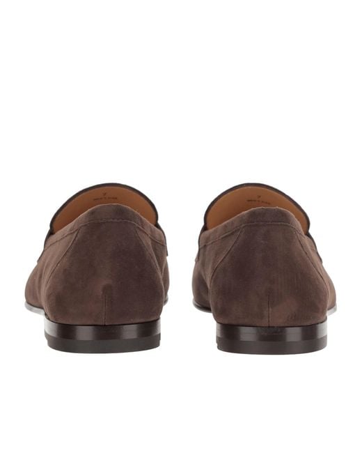 Tod's Brown Slip-On Loafers for men