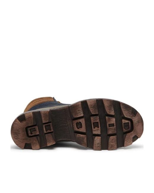 DIESEL Black D-Hammer Hiking Boots for men