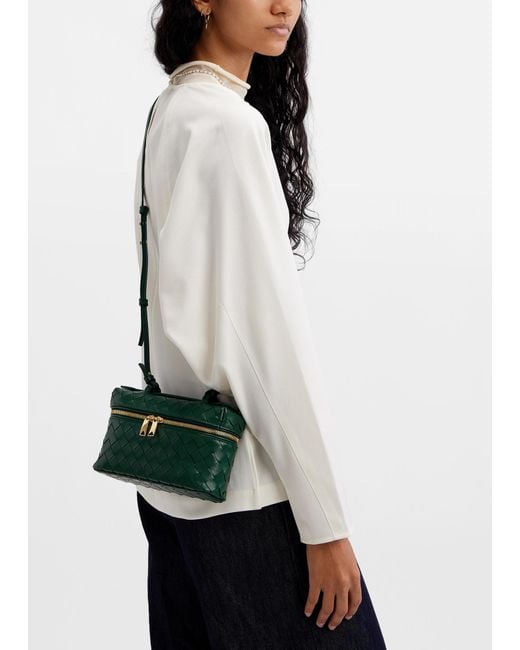 Bottega Veneta Green Mini Bang Bang Shoulder Bag