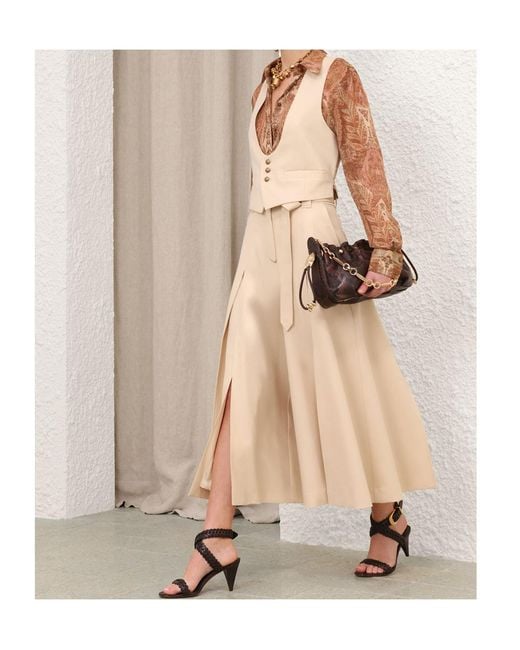Zimmermann Natural Buttoned Gilet
