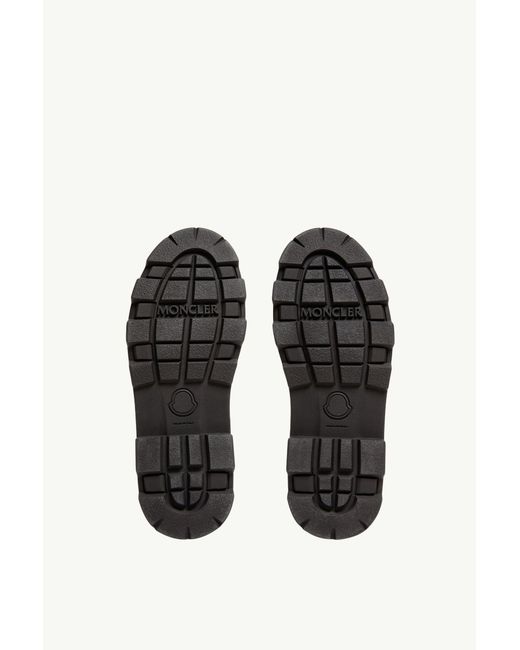 Moncler Black Vera Sheal Lace-Up Boots for men