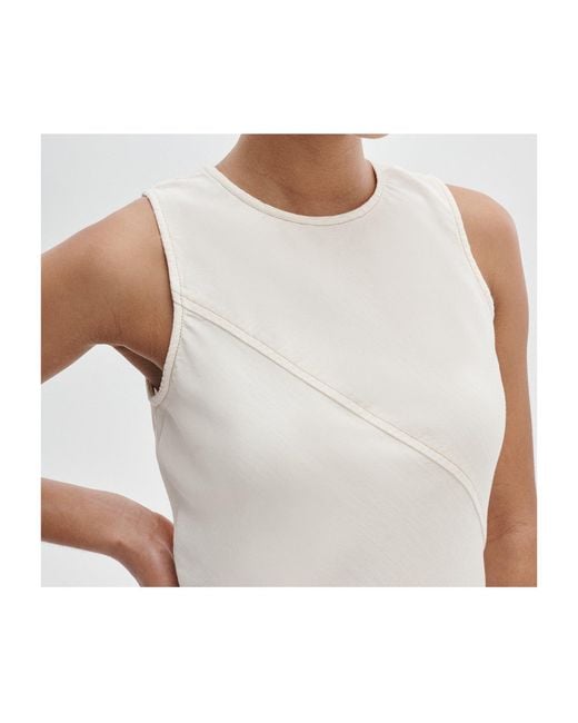 Rag & Bone White Sleeveless Dress
