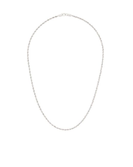 Tom Wood White Rope Chain Necklace for men