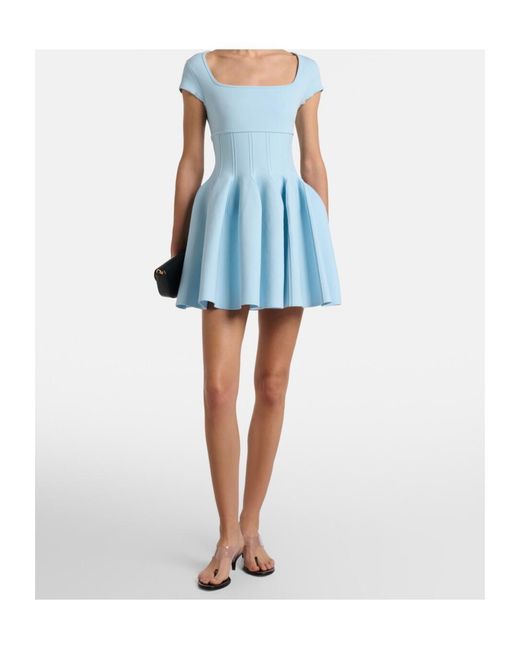 Jonathan Simkhai Blue Gallagher Minidress
