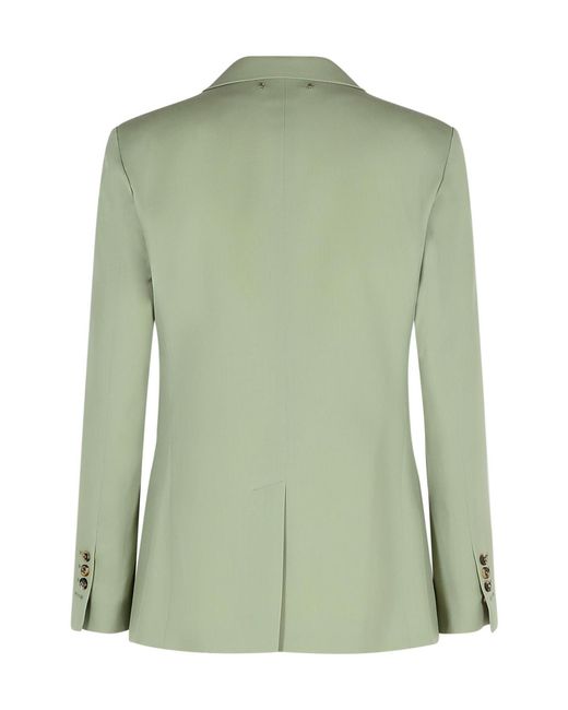 Golden Goose Deluxe Brand Green Single Breasted Tailored Blazer