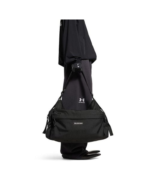 Balenciaga Explorer Medium Multipocket Weekender in Black