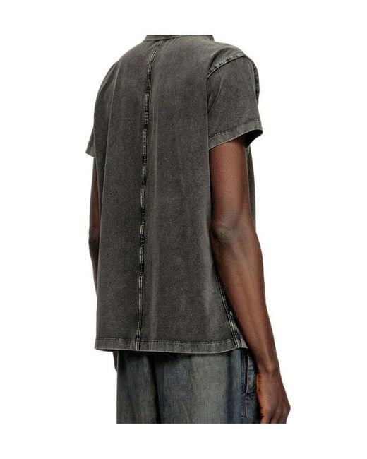 DIESEL Gray T-Nomely Polo Shirt for men