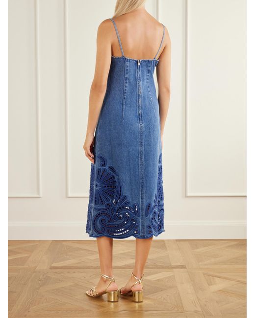 Ulla Johnson Blue Sleeveless Dress