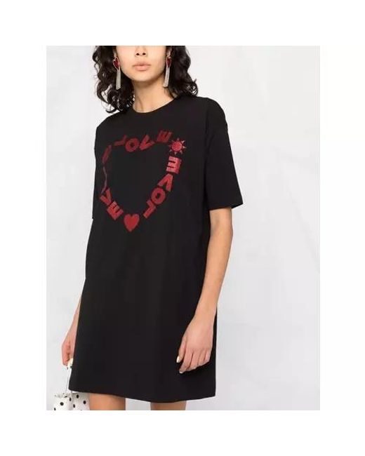 Moschino Blue T-Shirt Dress