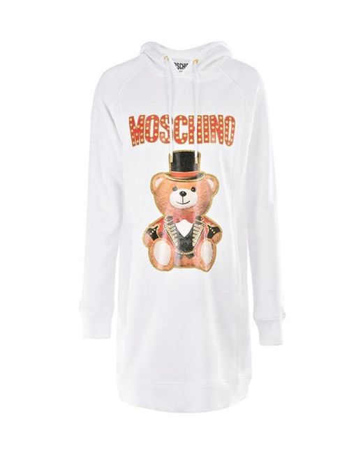 Moschino White Sweater-Style Dress